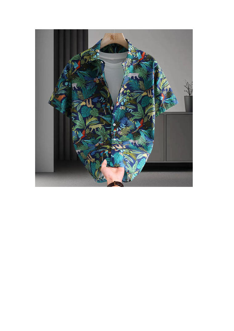 Men's floral shirt catalog