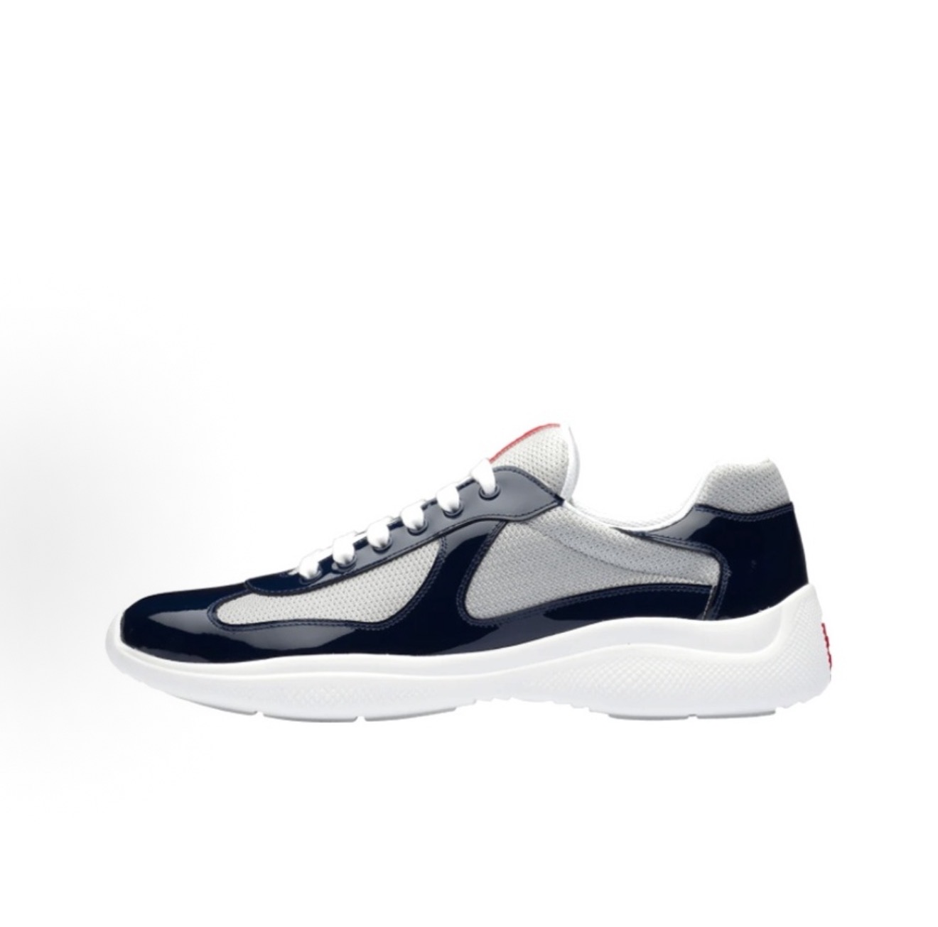 Navy runner shoe style